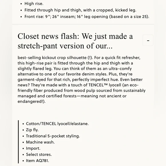 J.Crew Garment-dyed demi-boot crop pant in Honey Brown Size 26 NWT - Picture 2 of 10